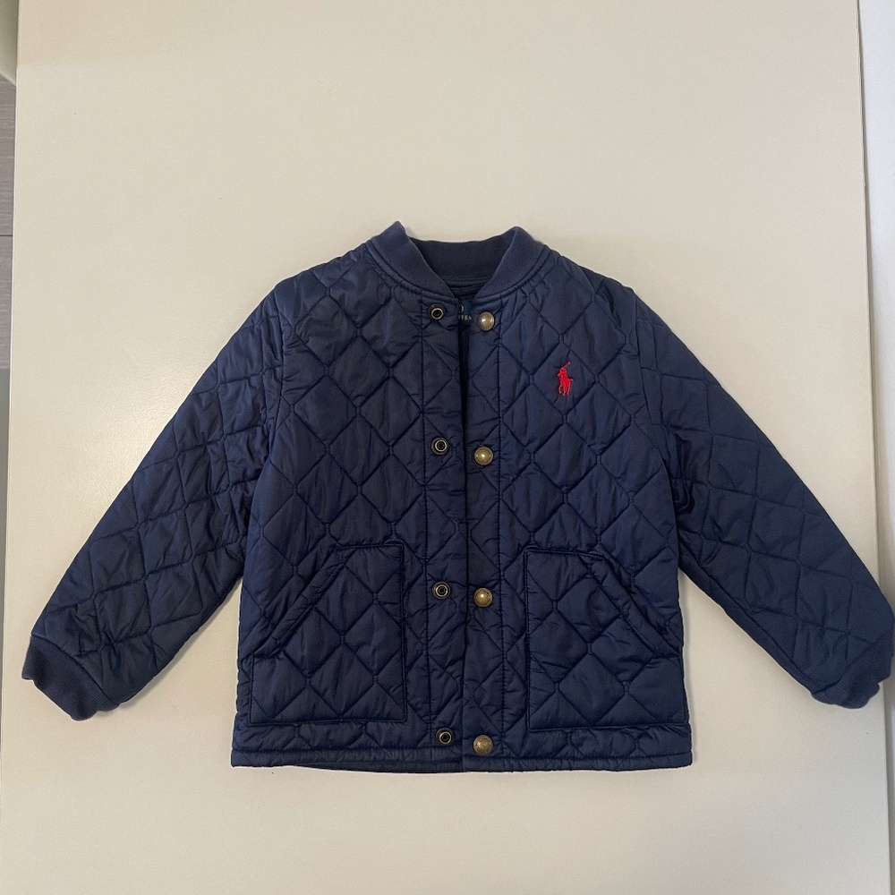 Ralph Lauren Toddler Boys 4T Quilted Jacket